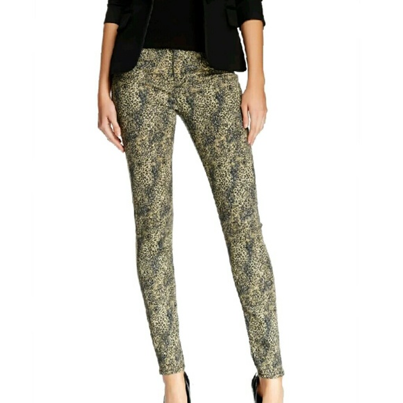 Hudson Nico Leopard Skinny Jeans - Picture 2 of 6
